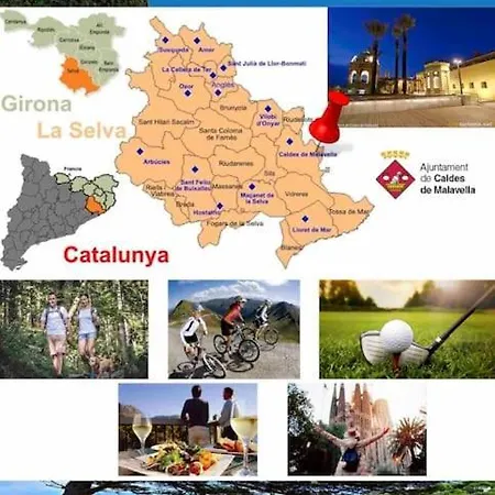 Apartman Privado Con Entrada Independiente En Caldes De Malavella Girona